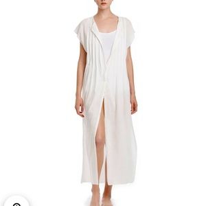 ATM flowy beach cover-up gauze cotton material